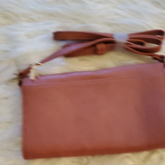 🍀New Universal Thread Pink Crossbody Bag - Picture 7 of 9